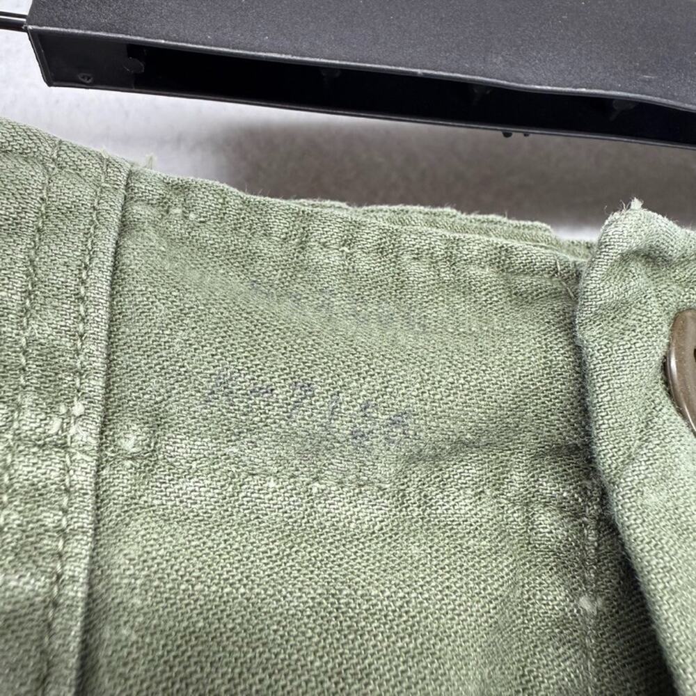 Vintage Og 107 Pants Fits 29x29 Green 50s Korean … - image 8